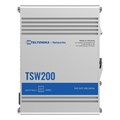 Teltonika TSW200 network switch Unmanaged Gigabit Ethernet (10/100/1000) Power over Ethernet (PoE) Aluminium